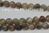 CRO730 15.5 inches 6mm – 14mm faceted round moonstone gemstone beads