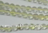 CRO732 15.5 inches 6mm – 14mm faceted round yellow quartz beads