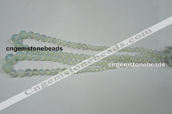 CRO744 15.5 inches 6mm – 14mm faceted round opal beads