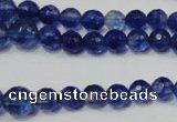 CRO748 15.5 inches 6mm – 14mm faceted round watermelon blue beads