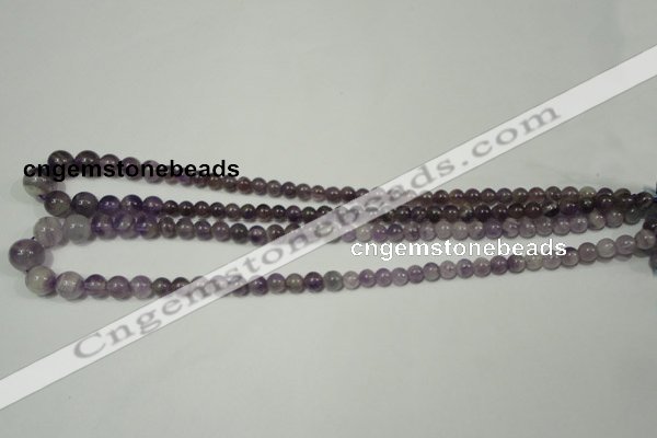 CRO755 15.5 inches 6mm – 14mm round amethyst beads wholesale