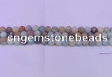 CRO814 15.5 inches 12mm round matte amazonite beads