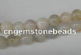 CRO88 15.5 inches 8mm round agate gemstone beads wholesale