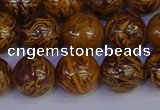 CRO884 15.5 inches 12mm round elephant blood stone beads