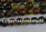 CRO900 15.5 inches 4mm round golden pietersite beads wholesale