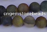 CRO913 15.5 inches 10mm round matte golden pietersite beads