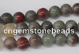 CRO92 15.5 inches 8mm round bloodstone beads wholesale