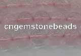 CRQ122 15.5 inches 8mm round natural rose quartz beads wholesale
