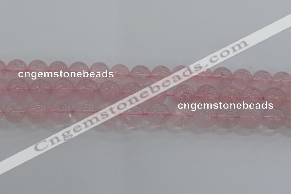 CRQ124 15.5 inches 12mm round natural rose quartz beads wholesale