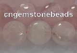 CRQ132 15.5 inches 12mm faceted round natural rose quartz beads