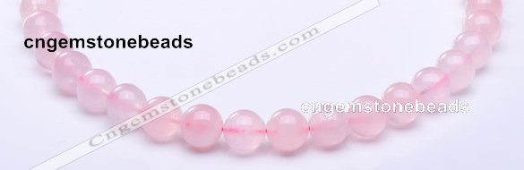 CRQ16 15.5 inches 10mm round natural rose quartz beads Wholesale