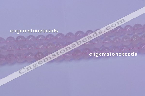 CRQ203 15.5 inches 10mm round Mozambique rose quartz beads