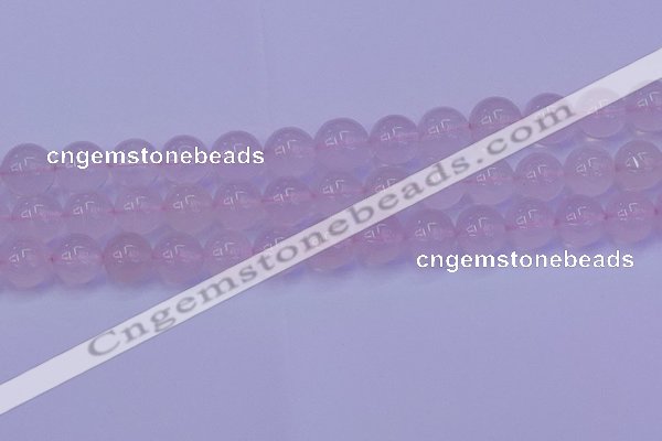 CRQ205 15.5 inches 14mm round Mozambique rose quartz beads