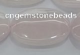 CRQ237 15.5 inches 22*30mm oval rose quartz beads wholesale