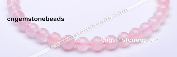 CRQ26 15.5 inches 6mm round natural rose quartz beads Wholesale