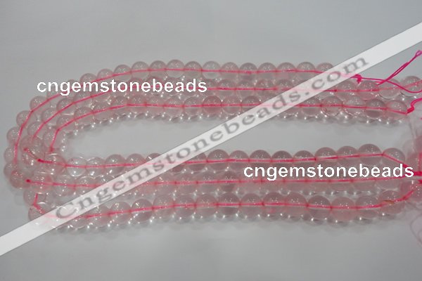 CRQ310 15.5 inches 10mm round natural rose quartz beads