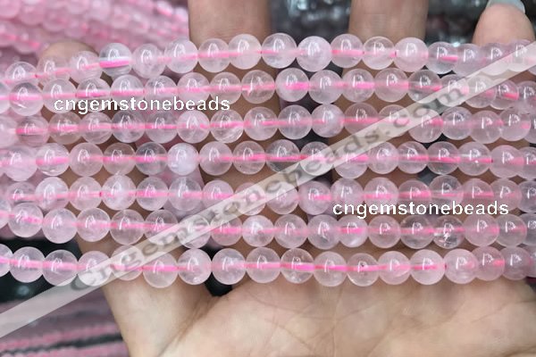 CRQ416 15.5 inches 6mm round rose quartz beads wholesale