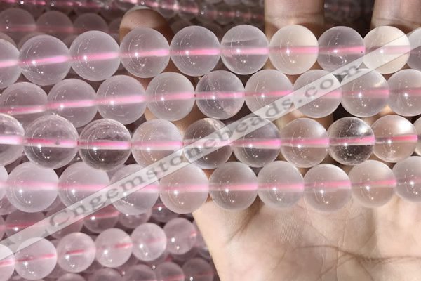 CRQ442 15.5 inches 12mm round rose quartz beads wholesale