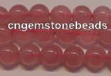 CRQ451 15.5 inche 6mm round A grade Madagascar rose quartz beads