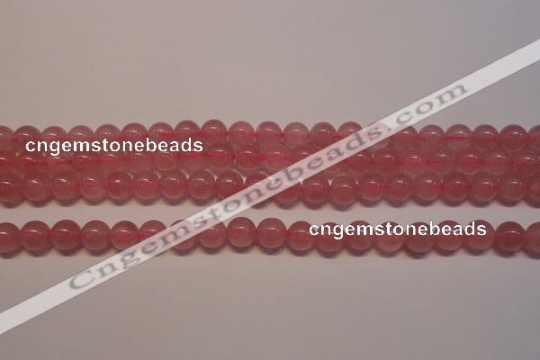 CRQ451 15.5 inche 6mm round A grade Madagascar rose quartz beads