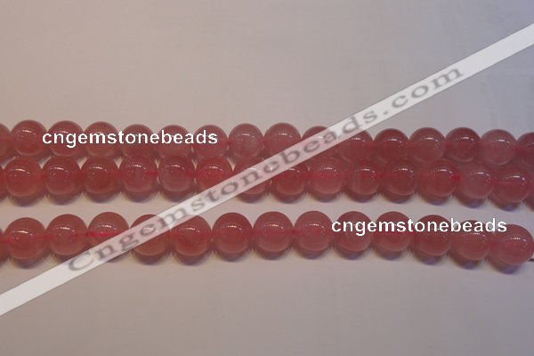 CRQ453 15.5 inche 10mm round A grade Madagascar rose quartz beads