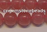 CRQ463 15.5 inche 10mm round AA grade Madagascar rose quartz beads