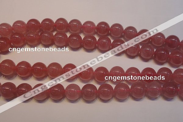 CRQ464 15.5 inche 12mm round AA grade Madagascar rose quartz beads