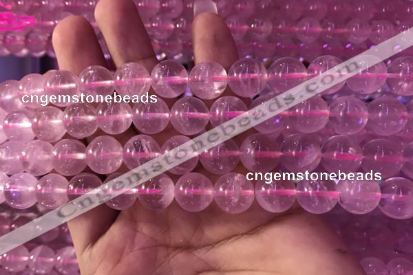 CRQ473 15.5 inches 12mm round rose quartz gemstone beads