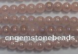 CRQ501 15.5 inches 6mm round AB-color rose quartz beads