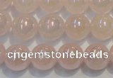 CRQ505 15.5 inches 14mm round AB-color rose quartz beads