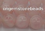 CRQ673 15.5 inches 12mm round rose quartz beads wholesale