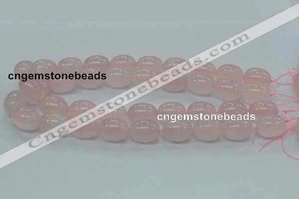 CRQ68 15.5 inches 16*20mm egg-shaped natural rose quartz beads