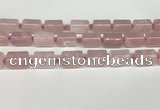 CRQ750 15.5 inches 13*18mm tube rose quartz beads wholesale