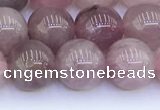 CRQ781 15.5 inches 8mm round Madagascar rose quartz beads