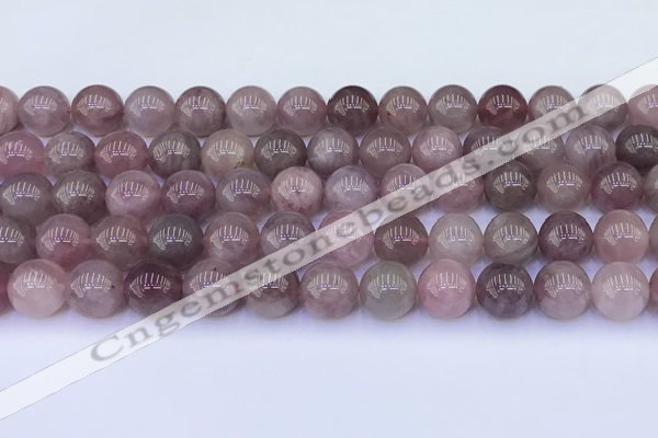 CRQ782 15.5 inches 10mm round Madagascar rose quartz beads