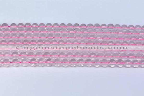 CRQ790 15.5 inches 6mm round rose quartz gemstone beads
