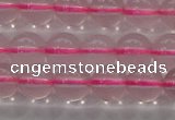 CRQ855 15.5 inches 6mm round natural rose quartz gemstone beads