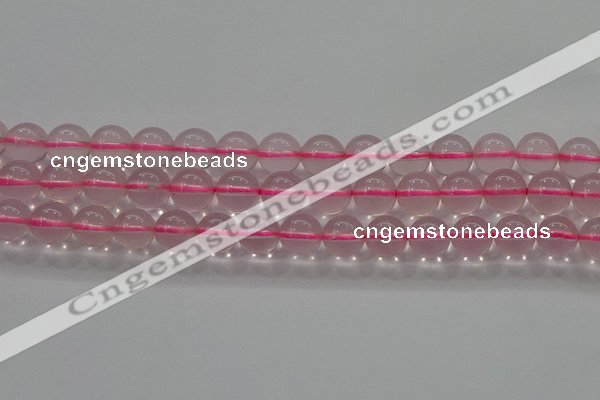 CRQ856 15.5 inches 8mm round natural rose quartz gemstone beads