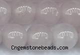 CRQ887 15 inches 8mm round rose quartz beads, 2mm hole