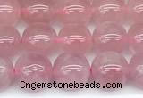 CRQ905 15 inches 6mm round Madagascar rose quartz beads