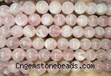 CRQ919 15 inches 10mm round Madagascar rose quartz beads wholesale