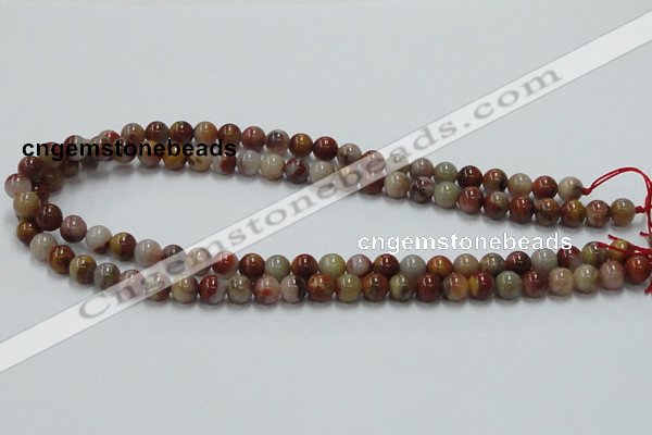 CRS03 15.5 inches 8mm round rainbow stone beads wholesale