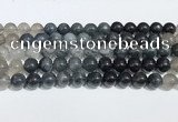 CRU1002 15.5 inches 10mm round mixed rutilated quartz beads