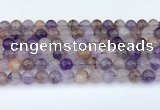 CRU1013 15.5 inches 8mm round mixed rutilated quartz beads