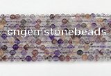 CRU1017 15.5 inches 4mm round mixed rutilated quartz beads