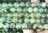 CRU1118 15 inches 10mm round prehnite gemstone beads wholesale