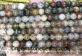 CRU1148 15 inches 6mm round mixed rutilated quartz beads