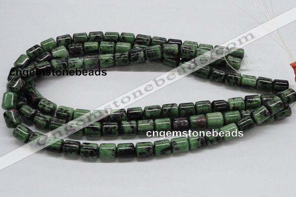 CRZ09 15.5 inches 10*12mm column ruby zoisite gemstone beads Wholesale