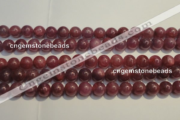 CRZ1009 15.5 inches 7mm - 7.5mm round AA grade natural ruby beads