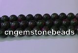 CRZ1113 15.5 inches 10mm round imitation ruby zoisite beads wholesale